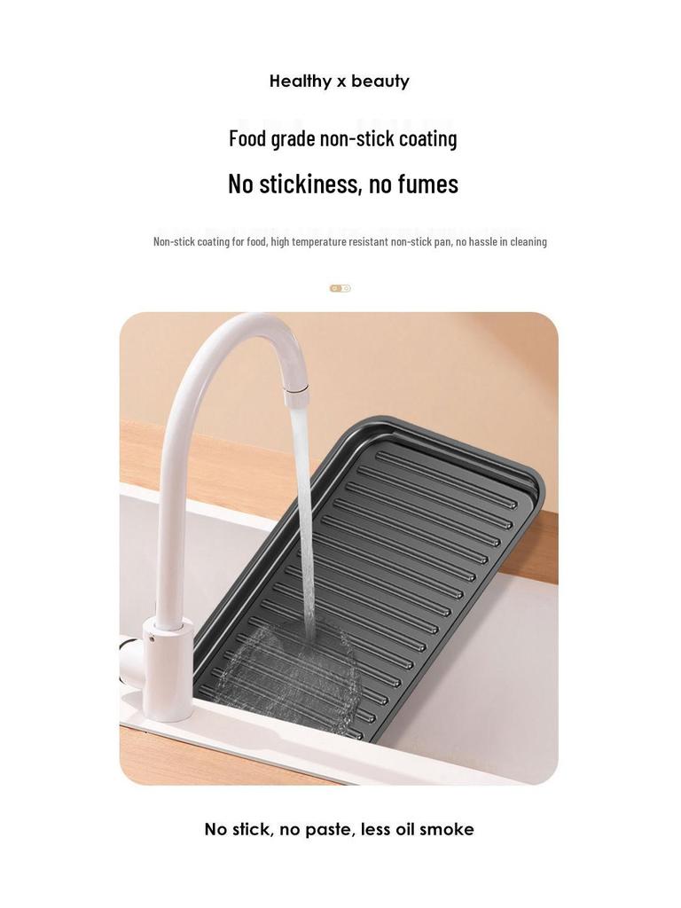 Multifunctional Electric Grill & Oven: Smokeless Indoor/Outdoor BBQ Pan & Baking Rack