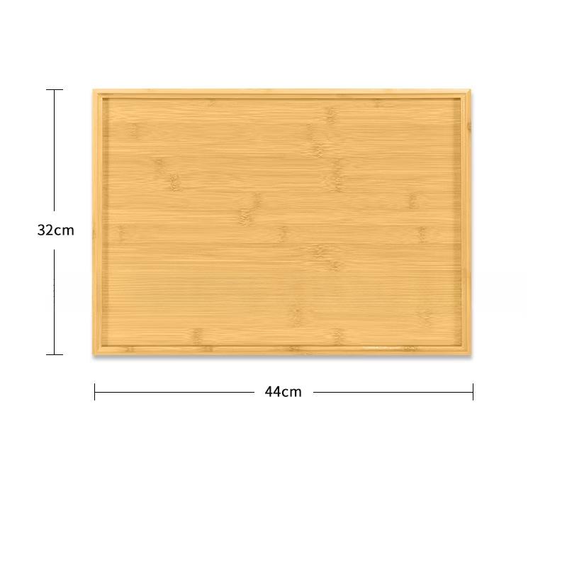 Прямоугольный бамбуковый поднос для чая