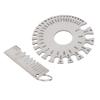 2 Pcs Wire Sheet Thickness Measurement Tool High Precise Plated Size Inspection Tool for Welding