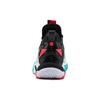 Li Ning Saga IIPro 2 Pro Antidérapantes, Résistantes à l'abrasion, Respirantes Mi-hautes Chaussures de Badminton Unisexe AYAT003-2