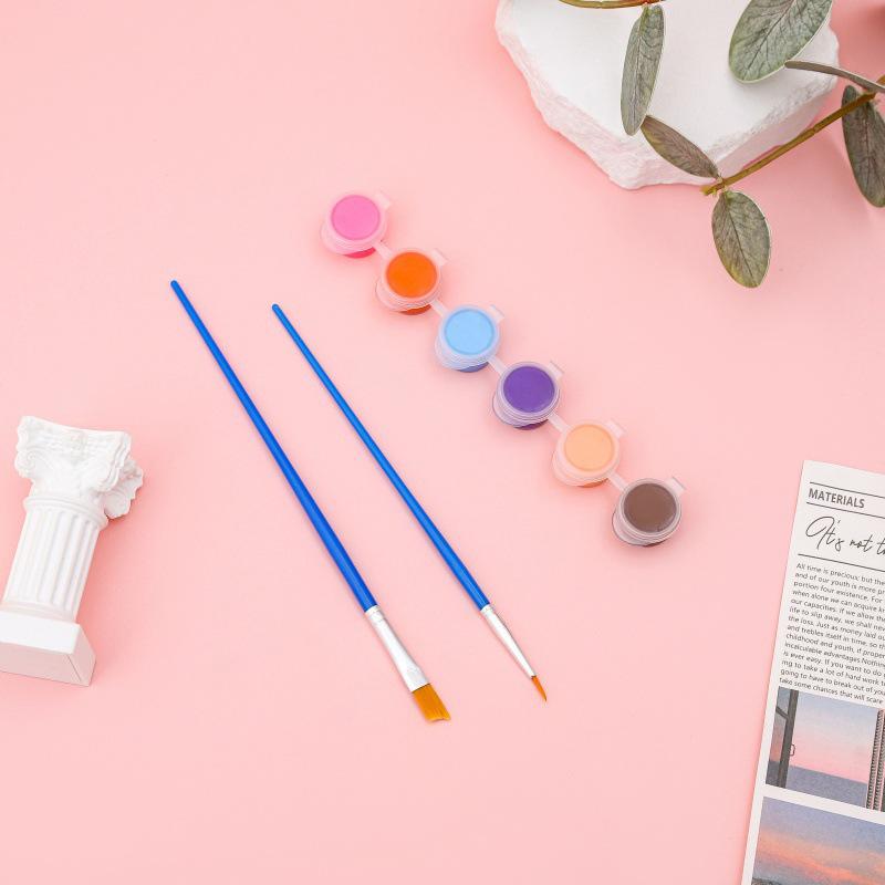 Painted DIY Children s Coloring Frisbee - Educational Outdoor Parent-Child Toy