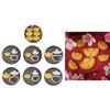 Biscuit Mold Cookie Embossing Moulds New Year Cookie Cutters Gold Ingot Shaped Plastic Material DIY Baking Accessories