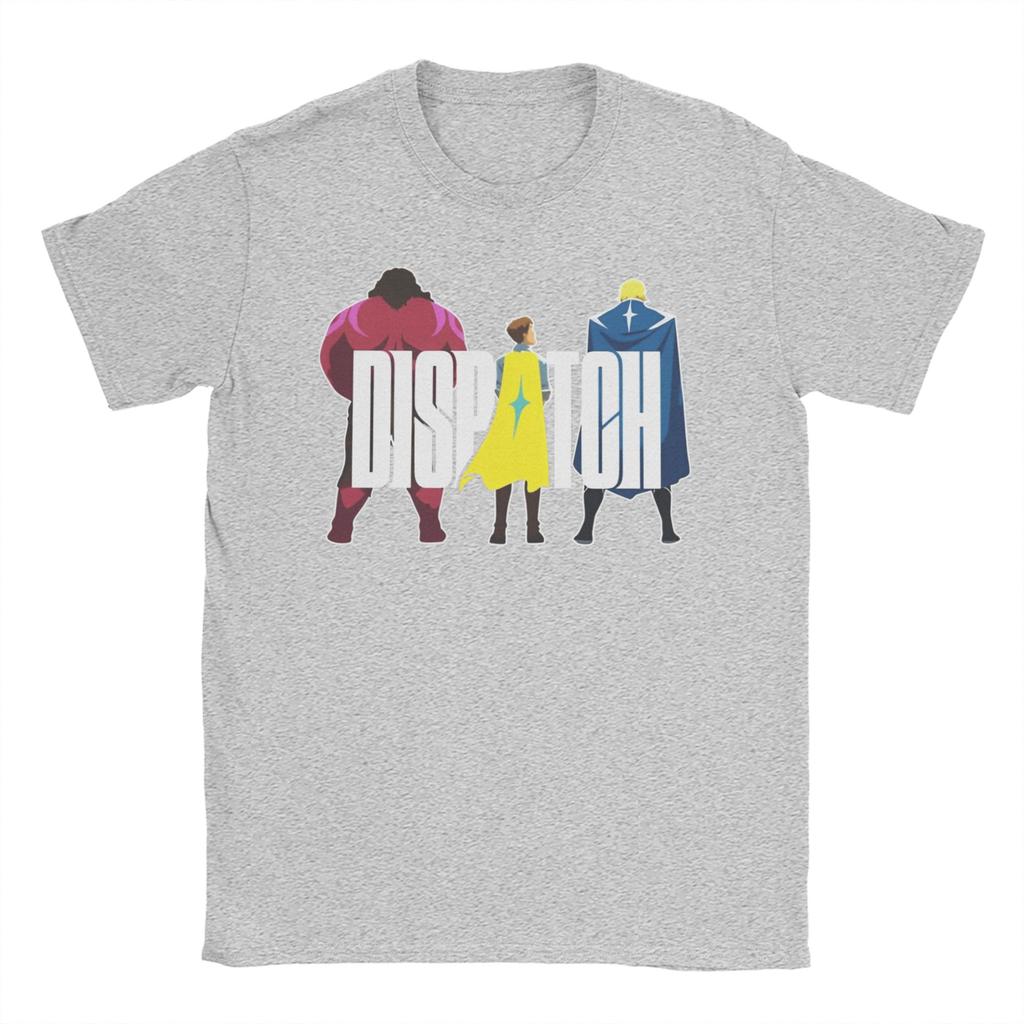 Dispatch Game  Men's T Shirt  Humorous Tee Shirt Short Sleeve Crew Neck T-Shirt Cotton Summer Clothing