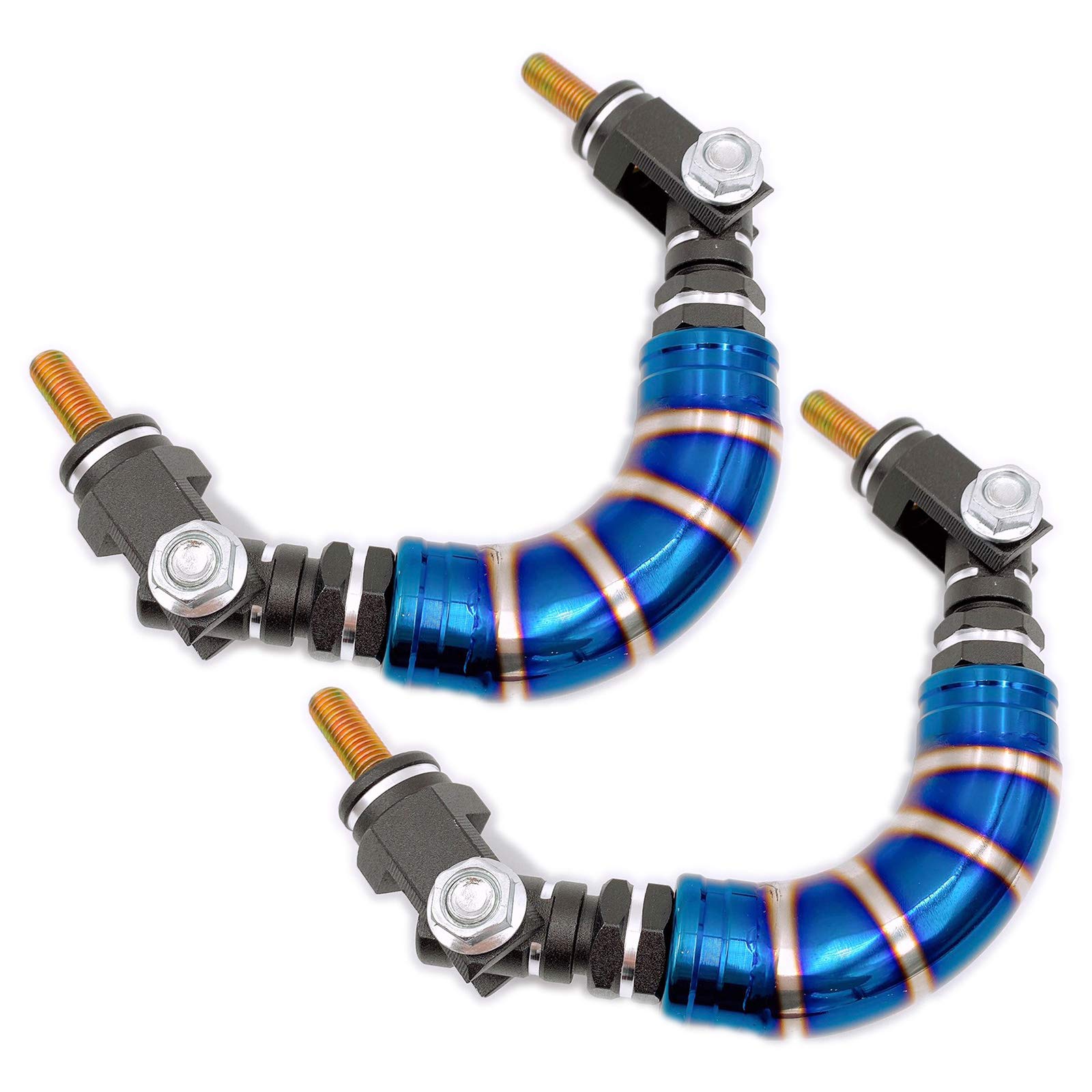 

Meliore Universal Aluminum Assist Grip for Hiace Alphard Regius Ace Caravan Every Gymny, Titanium Tone, External, Custom Curved Black curve чёрный