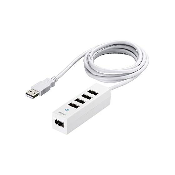 BUFFALO Оба USB-хаба Оба USB-порта используют USB 2.0 хаб 5-портовый тип Белый BSH5UD20WH