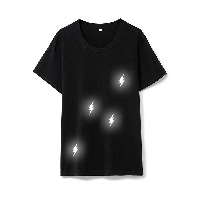 Bright Reflective Heat Transfer Vinyl for DIY Clothing Sportswear Safety Gear Custom Design Lightning HTV DIY Sewing Crafts