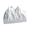 Ornament Snow Mountain Statue Collection Plaster Photo Props Artwork Figurine for Bookshelf Desktop