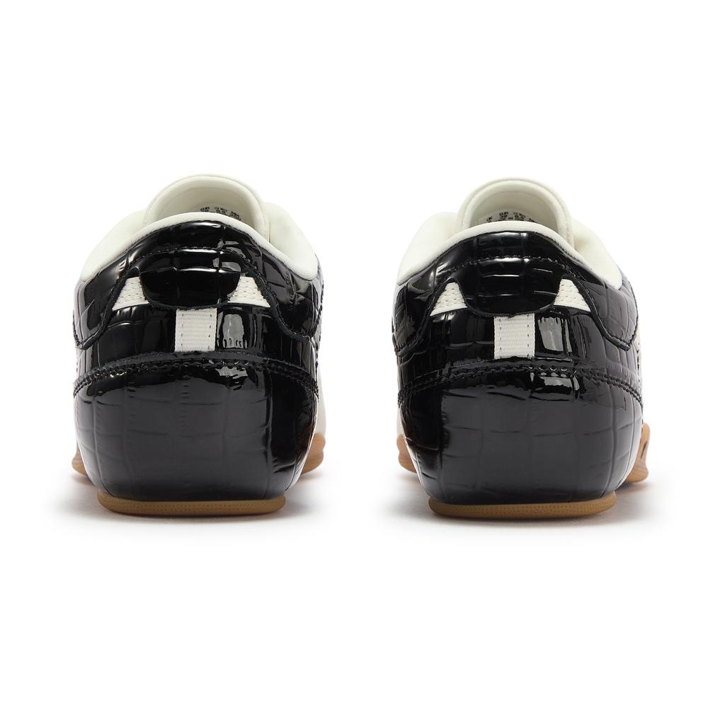Puma Bella Mina Croc Comfortable Durable Low-Top Casual Shoes Women Sneaker Black Brown White 407668-03