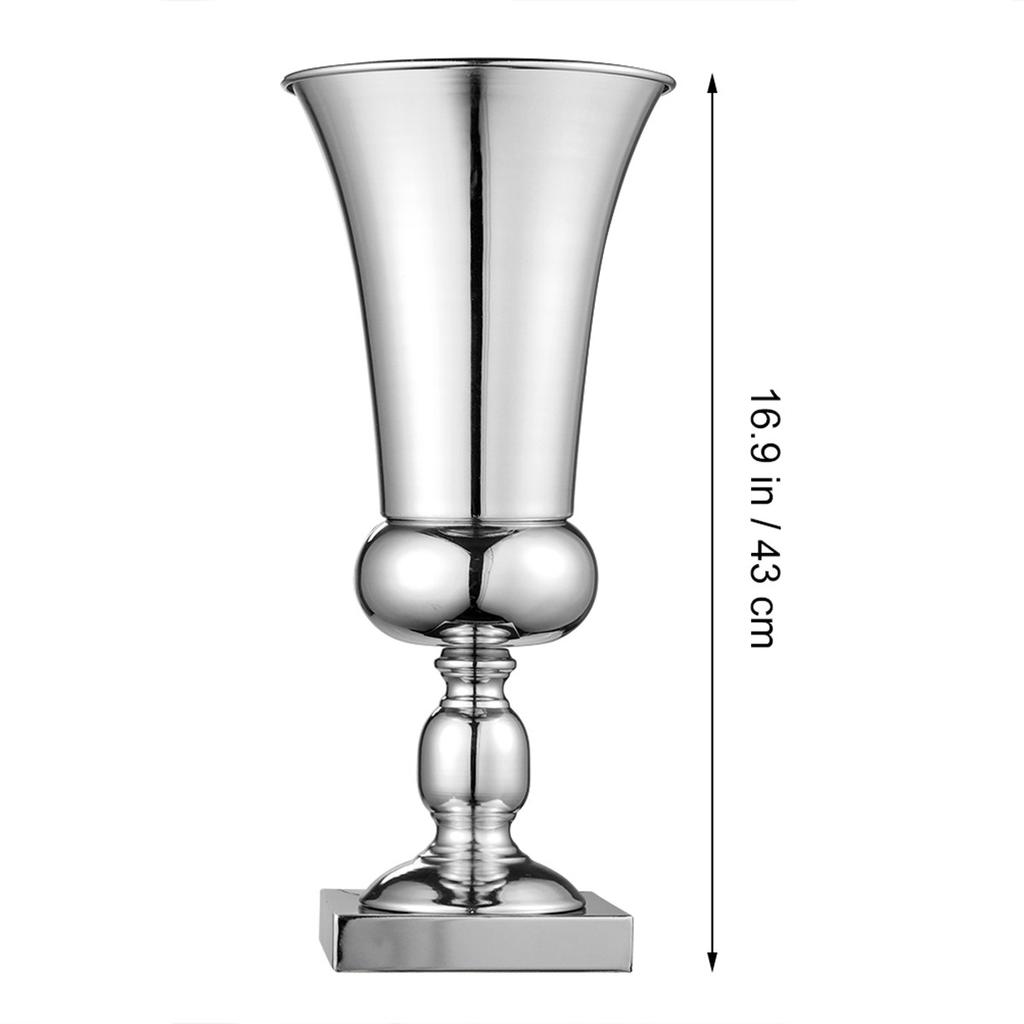 Large Mushroom Head Metal Iron Decoration Vase Wedding Table Home Festive Banquet Floral Centerpiece Road Lead