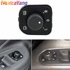 Adjust Knob Mirror Switch Car Accessories For Volkswagen VW Jetta Mk5 Golf 5 6 Tiguan Passat B6 CC 1K0959565J 1K0 959 565J