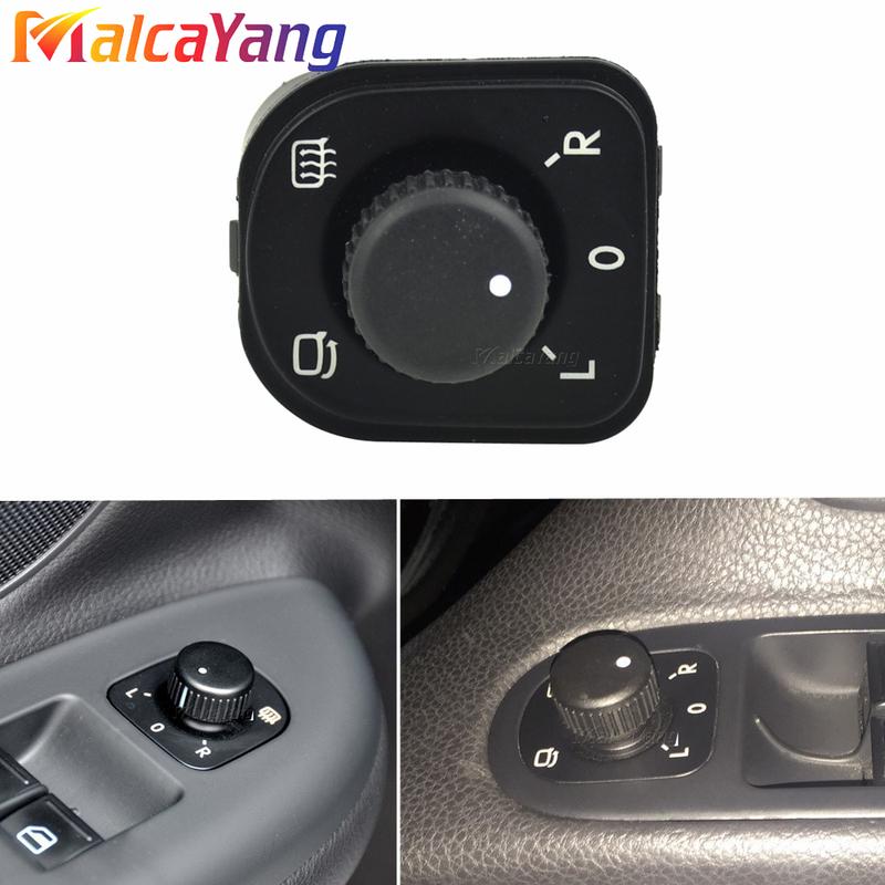 

Adjust Knob Mirror Switch Car Accessories For Volkswagen VW Jetta Mk5 Golf 5 6 Tiguan Passat B6 CC 1K0959565J 1K0 959 565J