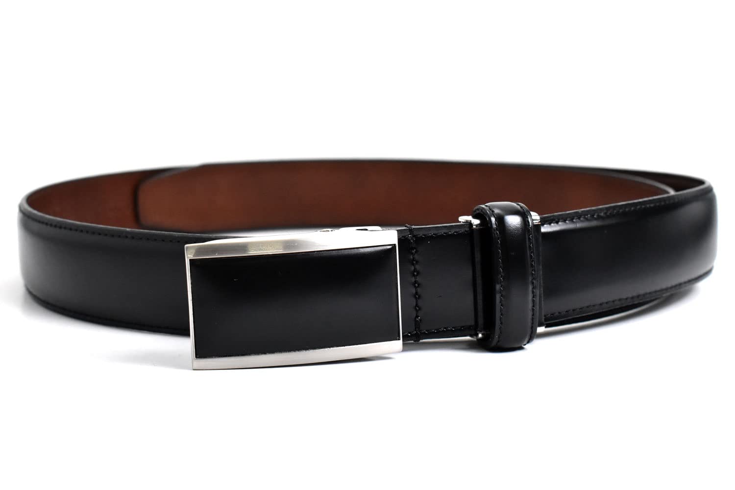 [Prairie Ginza] Cordovan Business Belt, Slide Buckle Type NB15421