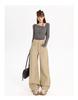 Ge Di Jie Mei De La Ka Qi Color Loose Hanging Wide Leg Jeans Women's New Style