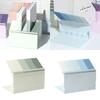 Gradient Color Book Holders Book Stands Book Stoppers Piano Key Bookends Decorative Bookends for School Home Office