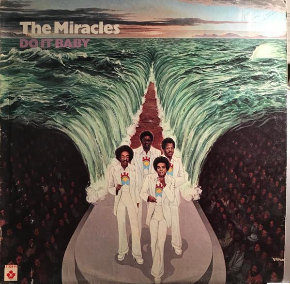 

LP Record MIRACLES - Do It Baby T6334S1 Motown 1974 Canada Soul/Funk Used