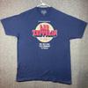 LED ZEPPELIN Concert Shirt Adult Extra Large Blue 1071 Wembley Short Sleeve Mens Unisex T-Shirt