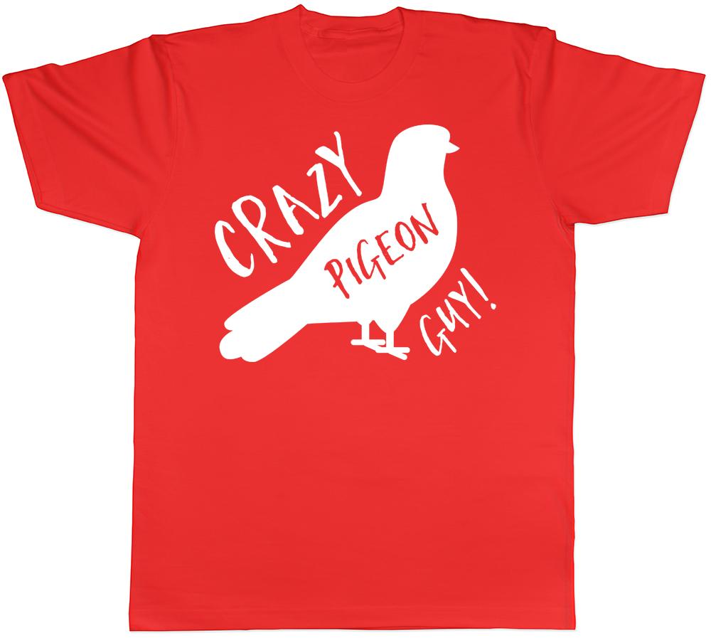 Crazy Pigeon Guy Unisexs TShirt S