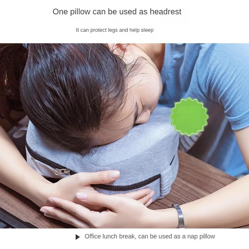 Apple clamp leg pillow Orthopedic pillow Home Slow rebound memory cotton breathable knee pillow side sleeping leg pillow
