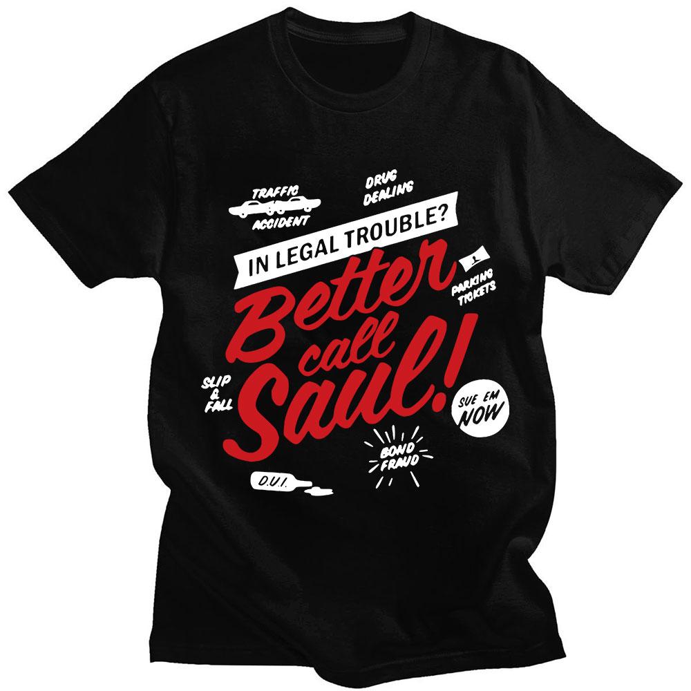 Heisenberg Breaking Bad Missing Sign T Shirt Better Call Saul Graphic Print T-shirts Men's Pure Cotton Short Sleeves Tee Shirt