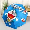 Doraemon Abenteuer Automatischer Faltregenschirm mit stabilem Eisenrahmen, Tragbarer Kompakter Reise-Regenschirm Ganzjahresnutzung Partys029