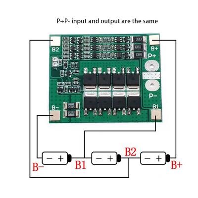 25A 12V batterij Pcm-oplader Batterij Bms-beveiligingsprintplaat met balan