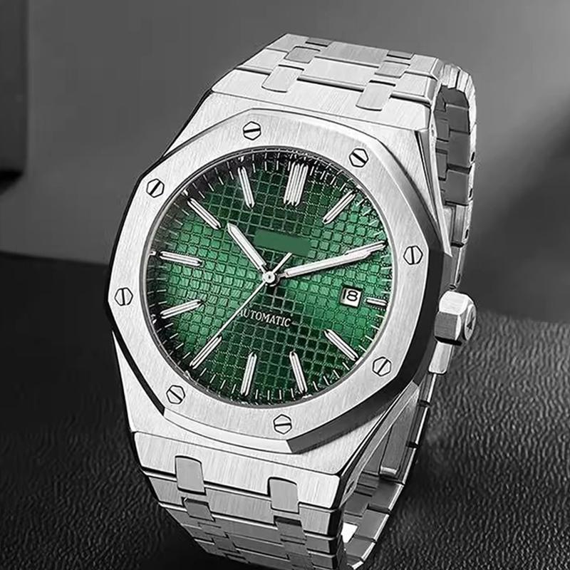 21mm 26mm 904 Solid Stainless Steel Watchband For AP 15400 15703 AP ROYAL OAK Audemars Piguet Royal Oak Watch Strap Men Bracelet