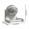 Astronaut Toilet Paper Holder Towel Lifelike Easy Care Waterproof Wall Mounted