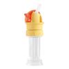 Water Bottle Cap Reusable Children Beverage Water Bottle Straw Lid Bottle Mouth Conversion Cover Self Drinking Straw Cap