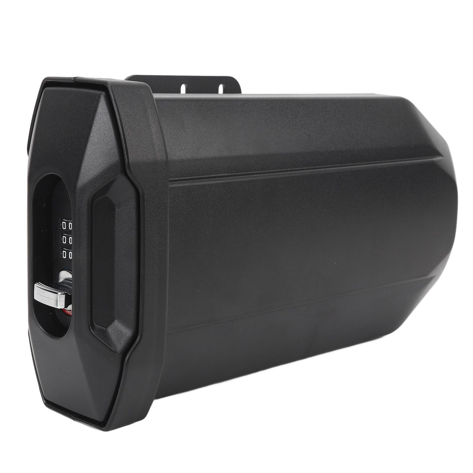 

3.8L Мотоциклетный боковой ящик для инструментов с кодовым замком, монтажный кронштейн, багажник на заднее сиденье для