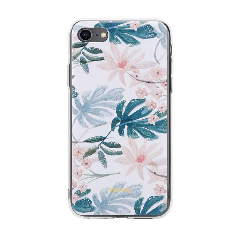 Crong Flower Case - Etui Iphone Se (2022/2020) / 8 / 7 (Wzór 01)
