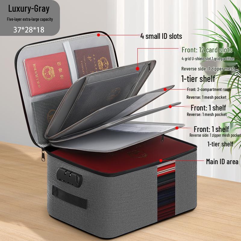 

Многофункциональная сумка большой вместимости для хранения паспорта и документов