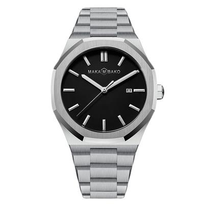 RORIOS Analog Quartz Watch with Calendar and Date Stylish Japanese Perfect for and Business Black Strap C Men's Watch, Popular, Simple, Waterproof,