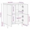 VidaXL Buffet 60x33x75 cm Bois massif de manguier, armoire de rangement, meuble de rangement de cuisine, armoire de 4017818