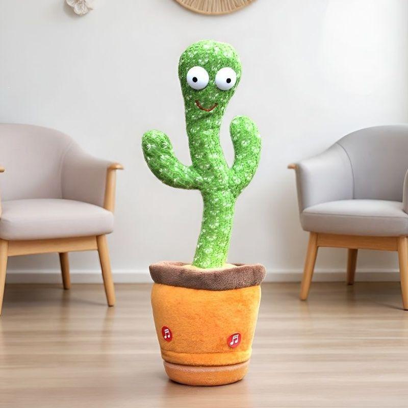 Smart Cactus Toy: Talking, Singing, and Dancing Educational Doll for Kids