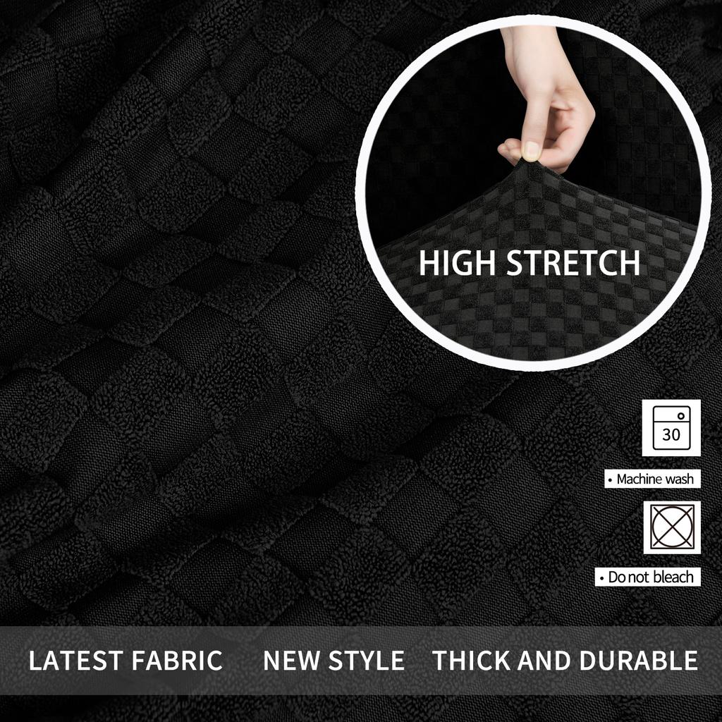 Knitted Square Jacquard Thickened Stretch Sofa Cover Fabric All-inclusive Full Cover Sofa Cushion Cover