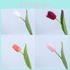 Moisturizing Feel Tulipa Gesneriana Flower Bouquet For Decor Interior
