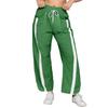 Women's Baggy Wide Leg Pants Casual Drawstring Elastic Waisted Contrast Color Workout  Track Pants