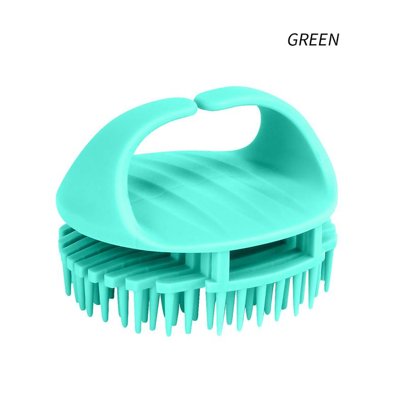 

Силиконовый шампунь для массажа головы и волос Массажная щетка для тела и головы Щетка для мытья волос Отшелушивающее средство для кожи головы Щетка-скраббер Инструменты