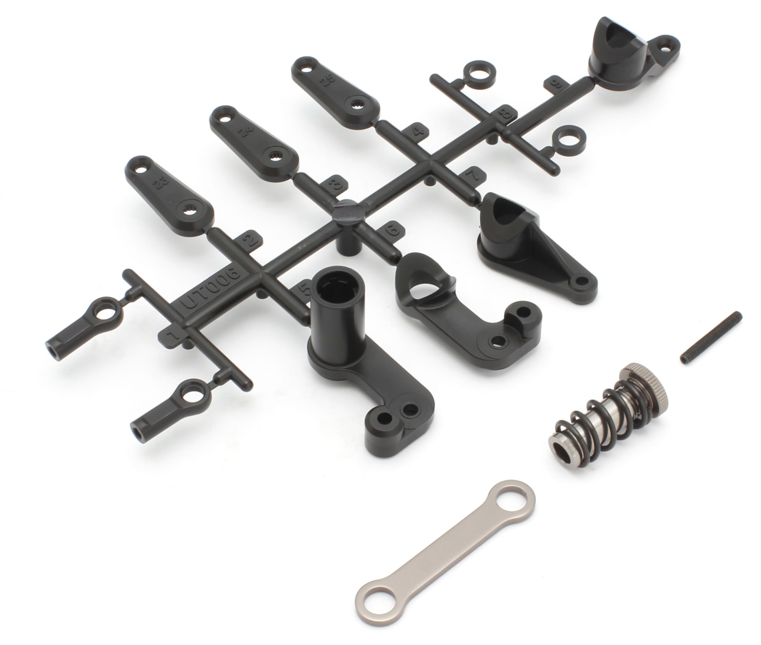 

Kyosho Servo Saver Set Radio Controlled Parts UT006GM (Gunmetal/Ultima)