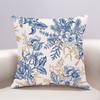 Plant Flower Pillow Cover Sofa Living Room Cushion Cover Office Waist Pillow Bedside Square Pillowcase Removable And Washable