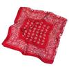 1116 Autumn New 91 Square Scarf Scarf Red Cashew Nut Foreign Style Fashion Can Be Matched with Shirt Neck Protection for Mother