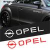 Car Styling PVC Logo Side Body Fender Windshield Trunk Bumper Sticker For Opel Astra Mokka Zafira Corsa Vectra Car Wheel Hubcap
