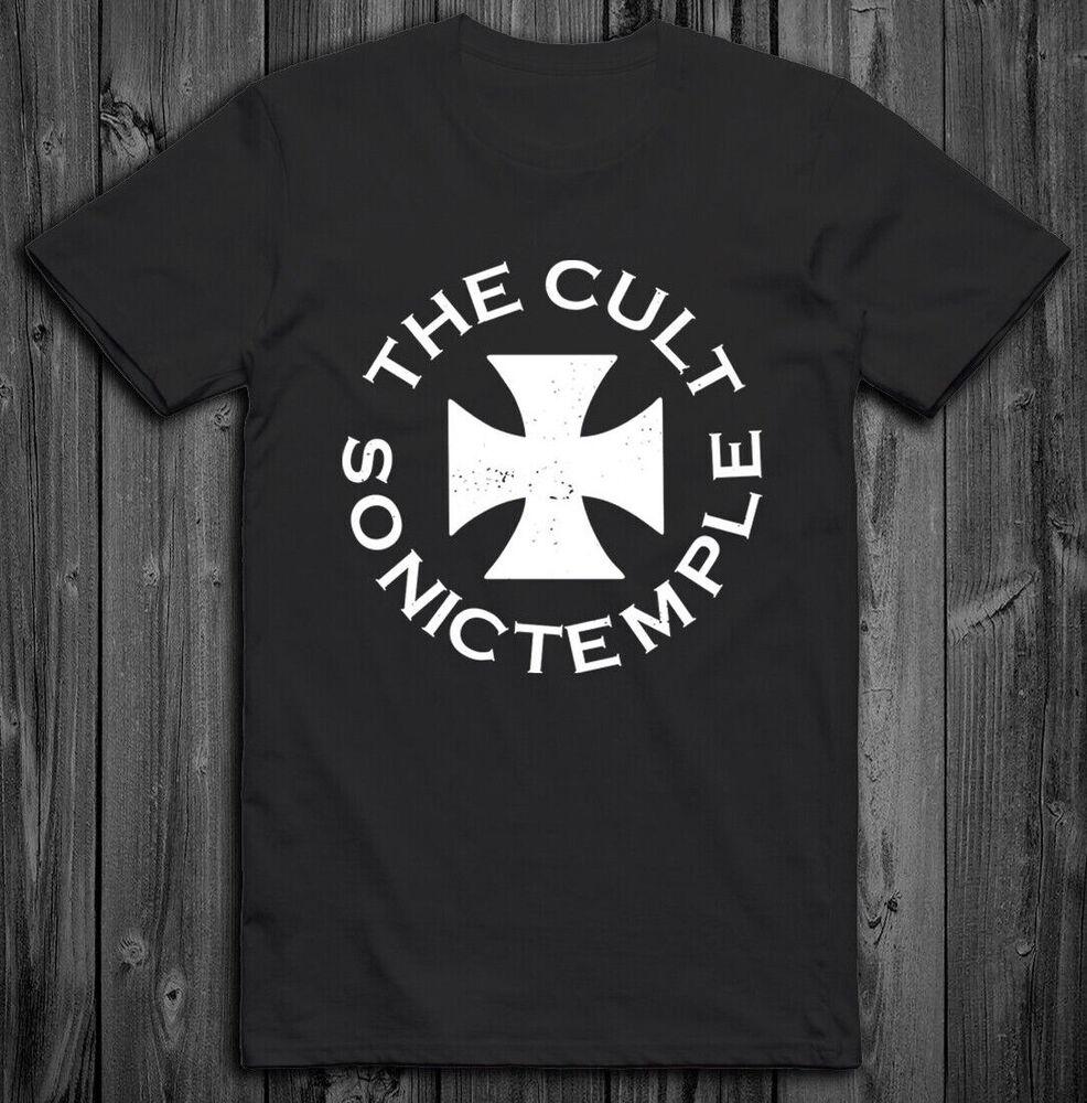 THE CULT Sonic Temple Album  80s Alternative Indie Rock Band on S-6XL Tee Unisex T-Shirt XXL
