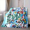 1Pc Christmas Park Flannel Blanket, Soft And Comfortable, Casual Warm, Camping Travel, Christmas, Halloween Xmas Gift Ey111