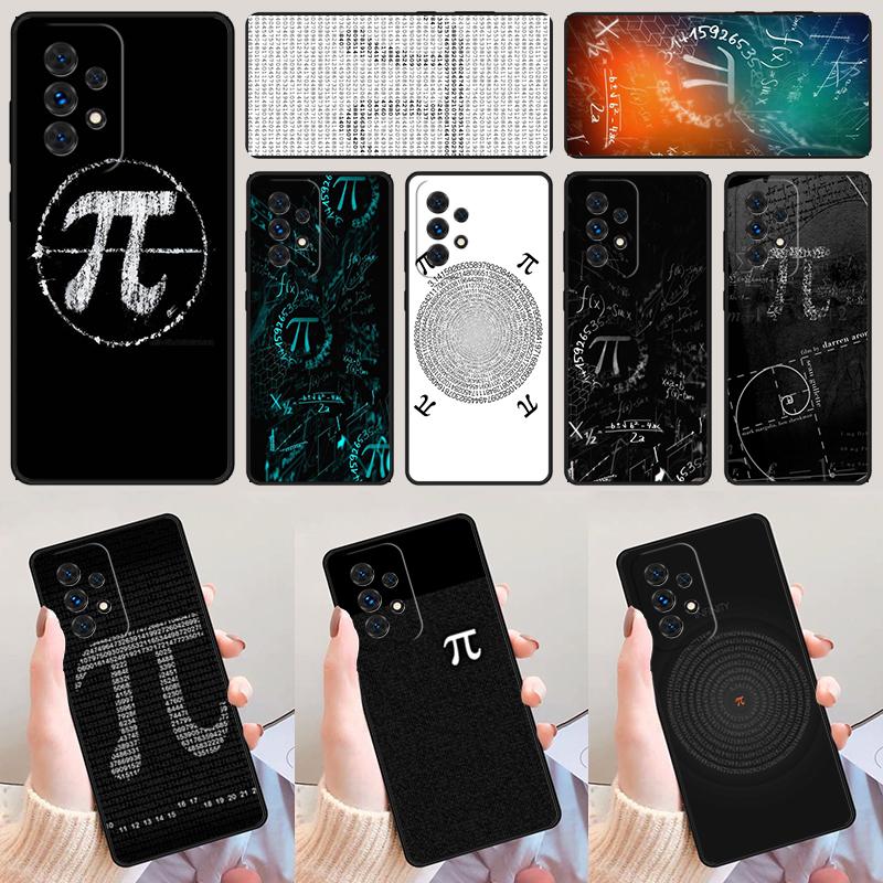 Math Formula Pi phone case For Samsung Galaxy A42 A31 A40 A51 A71 A32 A80 A91 A52 A72 A73 A20e A21S A50 A70 A11 A12 Cover