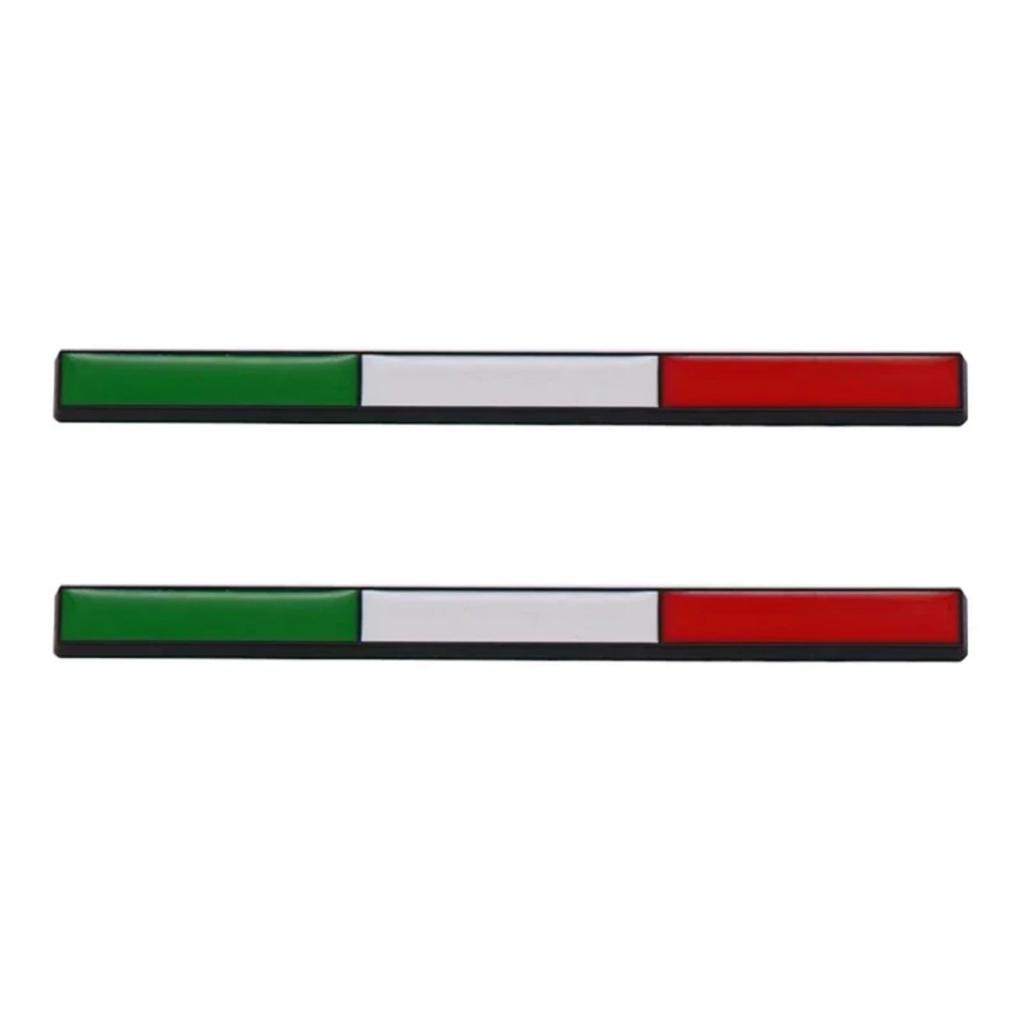 Adesivo Distintivo Bandiera Tricolore Germania Francia Italia Svezia in Metallo 3D Parafango Laterale Bagagliaio Posteriore Emblema Decalcomania