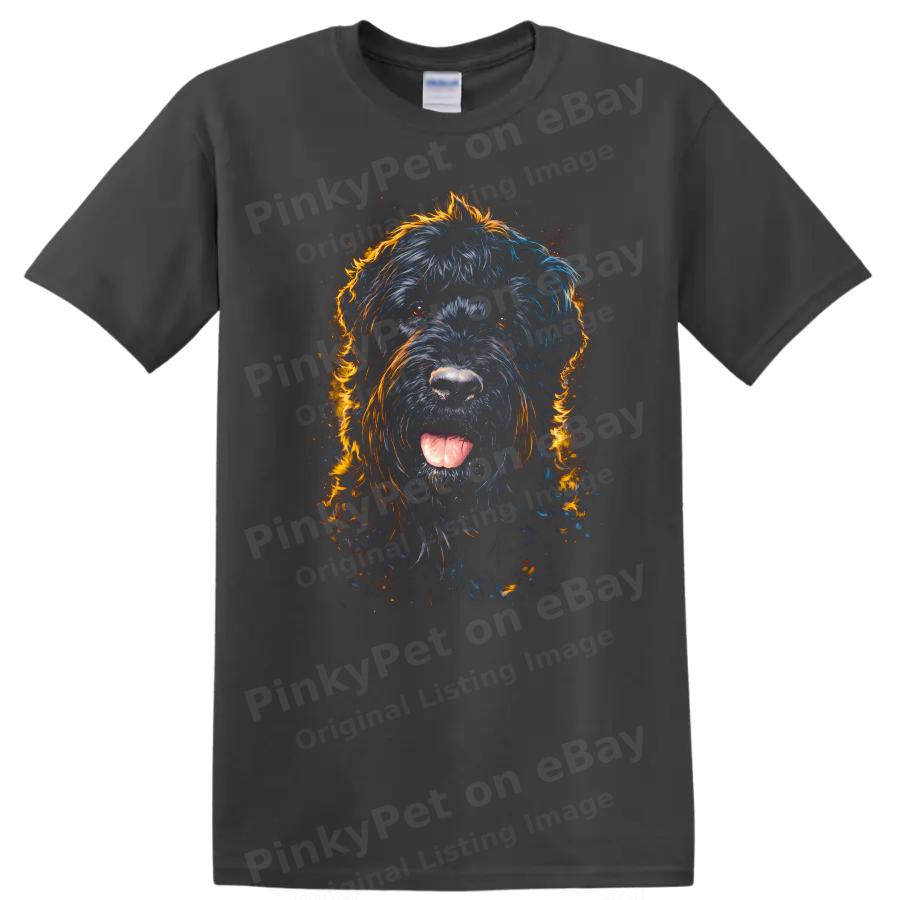 Dog Lover T Shirt Cute Dog Breed Illustration Colorful Graphic Tee