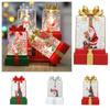 Light Clear Snow Globe Lantern Warm Lighting Christmas Globe Lantern  Desktop Props