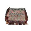 Ethnic Style Fringe Single Shoulder Bag With Zipper Closure For Daily Use