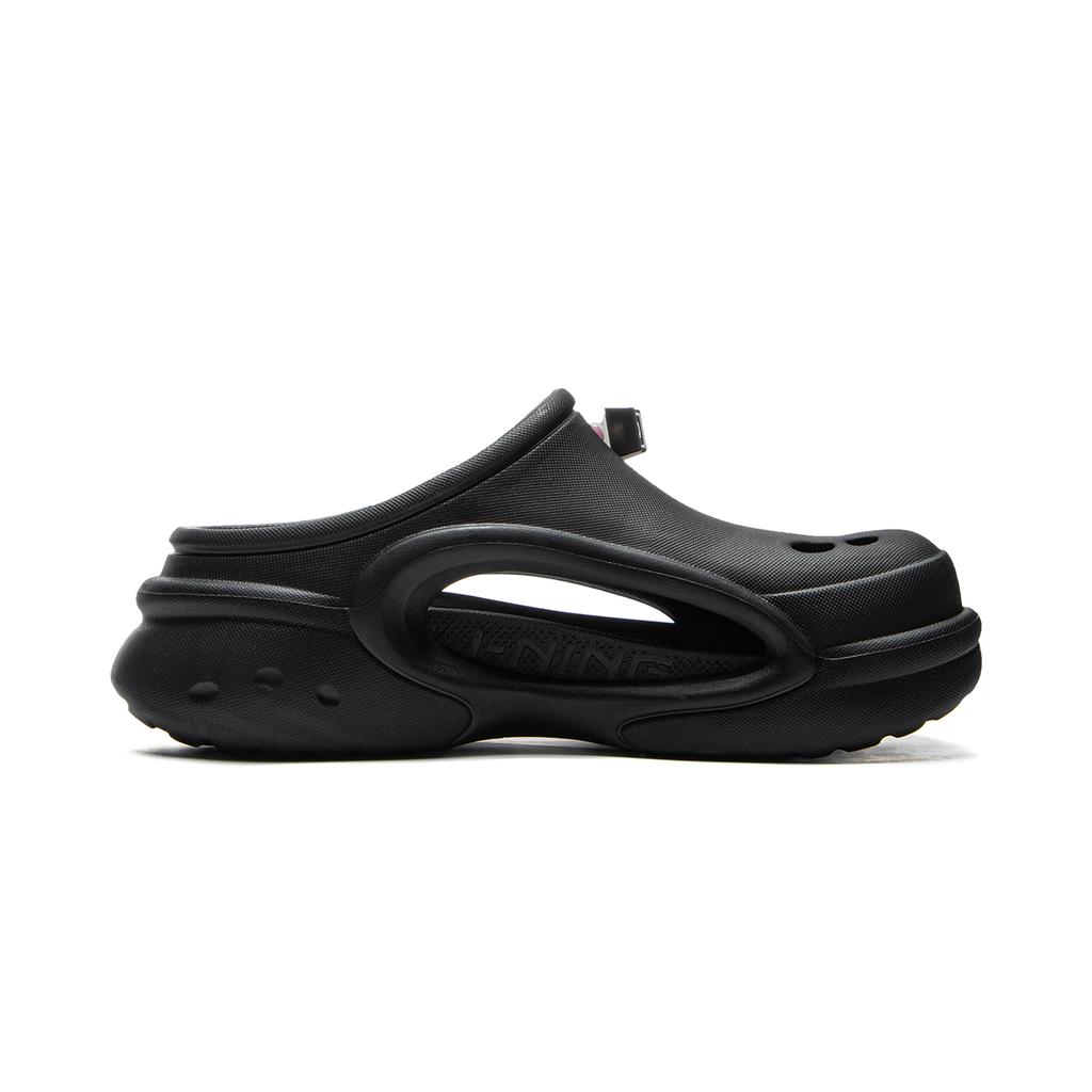 YINGXIONGLIANMENGYONGCHIPAIDUI x Li Ning Soft Clogs Unisex Black AGAV001-4